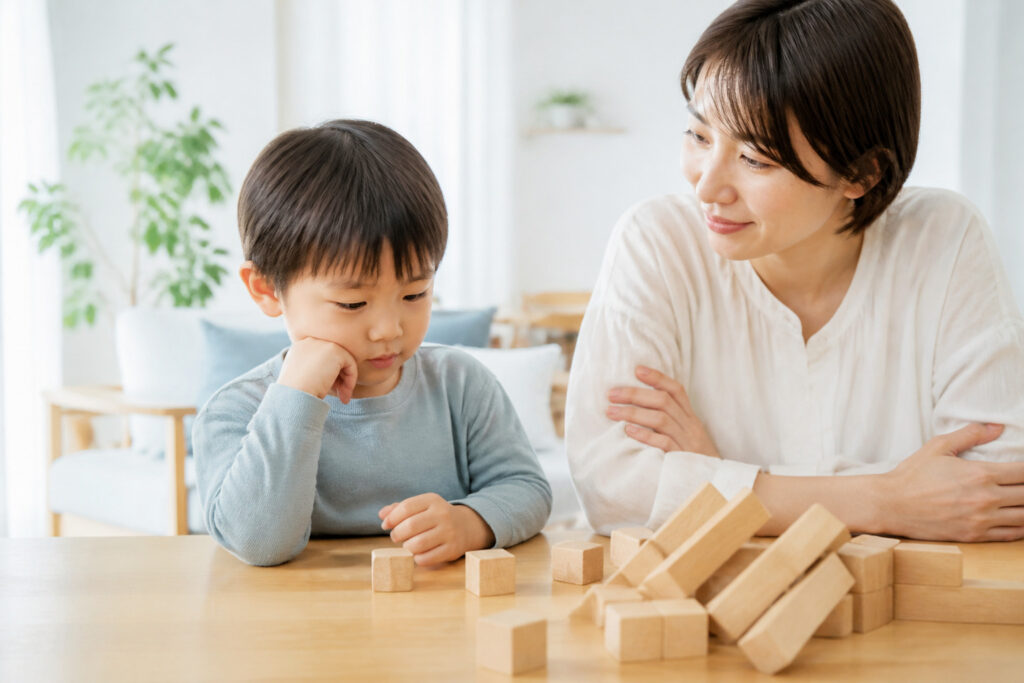 失敗するとすぐ『できない』と言う子どもに、かけたい言葉