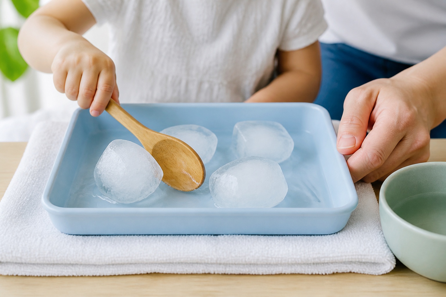 暑くて外へ出られない日、家の中で気分を変える小さな遊び