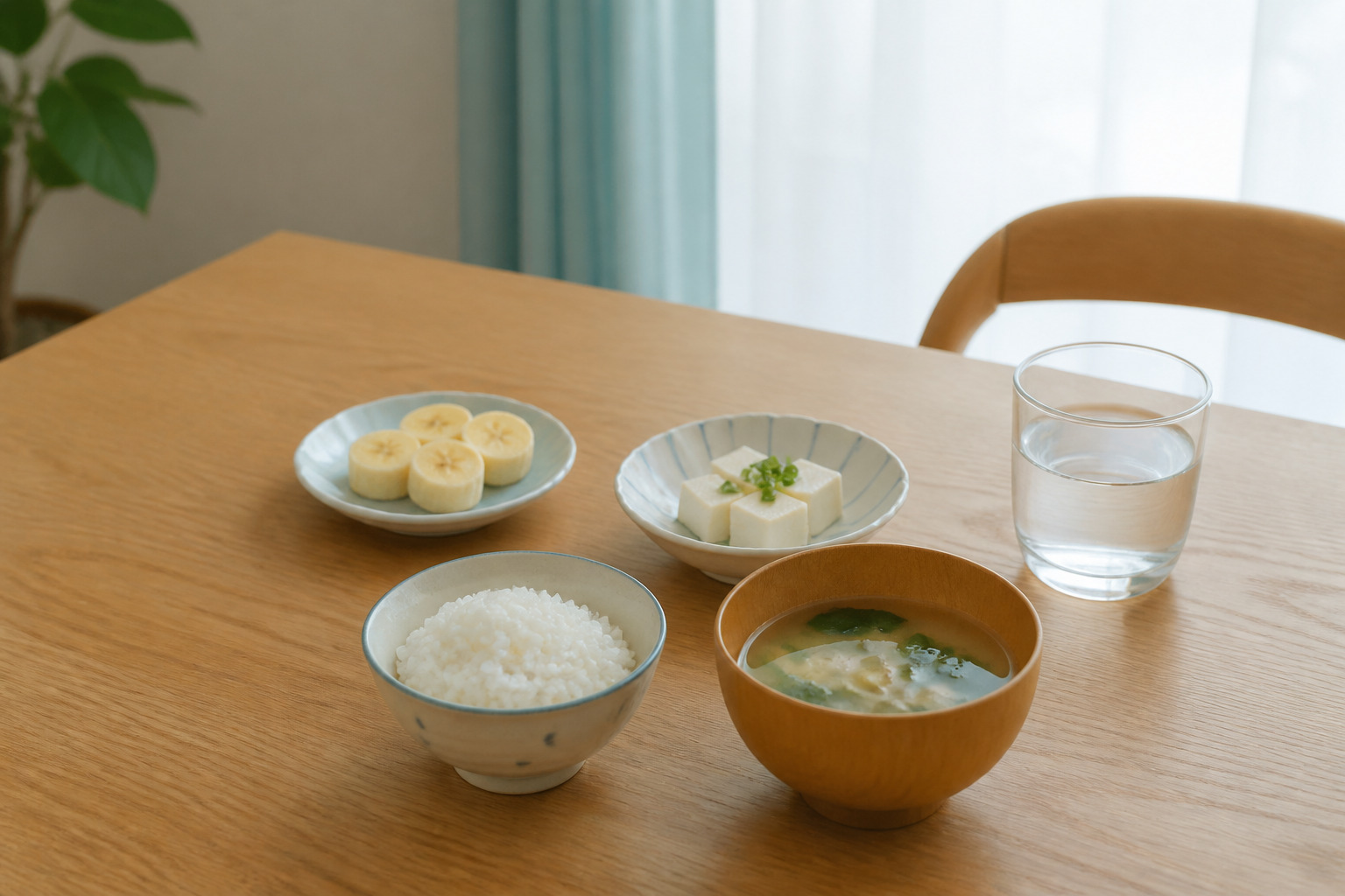 お昼寝をしなかった日の簡単な夕食