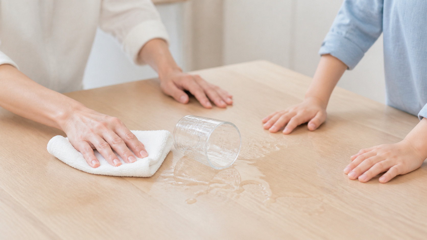 子どもが失敗を隠したとき、最初に責めないための声かけ3つのイメージ